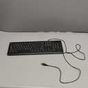 Large Print Computer Keyboard, Wired USB Full Size Quiet Keyboard with 4X Oversized Print Letters for Visually Impaired Low Vision Individuals Easy to See and Type for PC, Laptop,Windows