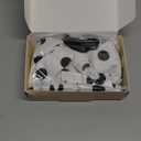 Shower Cap Luxury Shower Caps for Women Reusable Waterproof Large Hair Cap for Shower Non-slip with Adjustable Bowknot Quick-dry Hair Bath Cap for men (White)