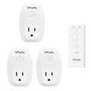 TiFFCOFiO Indoor Remote Control Outlet Plug, Wireless Light Switches, 100ft Range Remote Control, 15A/1875W, ETL Listed ( 2 Pack )