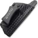 2 in 1 Concealed Carry Holster IWB OWB Right-Handed Holster, Made in USA, Optics Cut, Positive Adjustable Retention