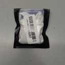 Cisyozi 6G-50mm Thick Silicone Ear Gauges Flexible Ear Tunnels Plugs Stretchers Expander Double Flared Flesh Gauge Earlets Plug Gauges Kit Piercing Jewelry for Women Men Clear Black White (0G=8mm=5/16 inch)