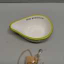 Mud Pie Fiesta Dip Bowl Set, Avocado, 5" X 6" | Spoon 3 1/2"