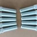 10 PCS 1/2" Extended Longer Than Stock Serrated Wheel Stud Bolts Thread 1/2-20 - .535 in. Knurl, 2 in. Length Replacement for Chevrolet Buick Cadillac GMC Pontiac Oldsmobile