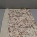 Brown Floral Pillow Covers 12x20 Set of 2 Brown and Cream Chinoiserie Floral Decorative Throw Pillows Vintage Rustic Toile Flower Pillowcase Outdoor Decor Linen Cushion Covers for Couch Sofa