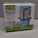 Presto 04811 PopLite My Munch Hot Air Popcorn Popper - Personal Sized, Built-In Serving Bowl, Compact Design, 8 Cups, Blue