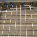 UPGRADED 808602302 5304535768 Dishwasher Lower Rack Replacement Compatible with Frigidaire, Kenmore Dishwasher Bottom Rack with 154174501 Blue Wheels Replace 154432602 154432601 Dishwasher Rack Parts