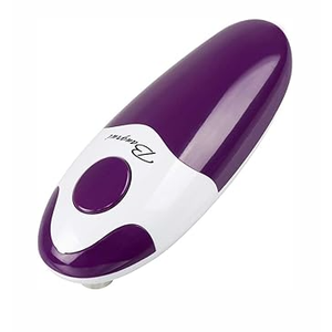Kitchen Automatic Safety Cordless One Tin Opener&Bangrui Professional Electric Opener.One-touch switch .Smooth can edge. Being friendly to left-hander and arthritics! (Purple)