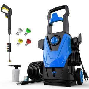 FIOCCO Pressure Washer, 5000PSI 3.0GPM Power Washer with 20FT Hose, Foam Cannon, High Pressure Cleaner Machine for Cars, Patios, Driveways, Fences, Navy