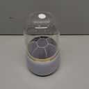 Toothbrush Holders for Bathrooms, Rotating 7 Slots with Cover,Electric Toothbrush Storage Rack, Toothbrush Toothpaste Holder, Suitable for Bathroom Countertop Organization and Dressing Table Storage