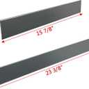 Parts DP109 Stainless Steel Flavorizer Bars/Heat plates (13-pack) 7538 Replacement for Weber 7538, Genesis 1000-5000, Genesis I-IV, Genesis Platinum I & II