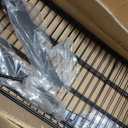 Garage Wall Shelving 24"x12" 2-Pack, Wire Wall Shelves, Black