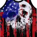 RAISEVERN Mens Tank Tops Summer Sleeveless Tee Cool Workout T-Shirts Beach Novelty Undershirts (XL)