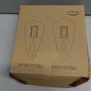 Vintage Remote Control LED Edison Light Bulbs- E26 Standard Base- Dimmable 4Watt(40W Equivalent)- Adjustable Color Temperature (2700K- 5000K)- No App or Wi-Fi Required- Remote Included- 2 Pack