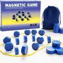 Magnet Chess Game Magnet Game with String for Easter Basket Stuffers Family Games Night, Great Fun Puzzle Strategy Games for Family & Party, Camping Tops, Game Collections