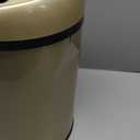 Smart Trash Can with Lid Stainless Steel Garbage Can Smart Trash Bin with Automatic Packaging Function, 3.5 Gallon Sensor Waste Bin for Kitchen Bathroom Office,Champagne Gold