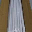 Foldable Drying Rack Clothing, 3-Tier Portable Clothes Drying Racks for Indoor & Outdoor, Anti-Rust Compact Laundry Rack Collapsible, White 28" D x 10" W x 35" H