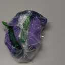 BELLA & PAL Step in Vest Harness for Small and Medium Dogs, No Pull Small Dog Harness with Leash Set, Comfortable Air Mesh Dog Vest Harness with Reflective Strip (Grape Purple, M)