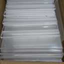 EHWINE Acrylic Sign Holder 8.5 x 11, 10 Pack Double-Sided Stand up Table Top Sign Holders, Clear Acrylic Picture Frame Menu Flyer Paper Holder Display Stand for Office Business Store Wedding Party