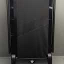 2 in 1 Walking Pad Treadmill, Foldable & Portable, 2.5HP, Black, Digital Display, 300lb Max Weight, Aluminum Frame 