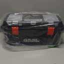 Black Canyon 16 inch Portable Steel Tool Box 16-1/ 8 in (19 in × 9.6 in × 8.3 in")