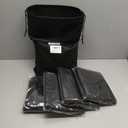 8 Pack Black Tablecloths 60 x 102 Inch Rectangular Table Cloths for Rectangle Tables 6ft, Wrinkle Resistant Black Table Cloth Washable Polyester Fabric for Buffet Wedding Party Banquet