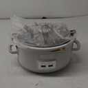 Crock-Pot 7 Quart Cook and Carry Slow Cooker with Touch Control, 4 Pre Programmed Settings, Removable Stoneware, and Locking Lid, Mushroom