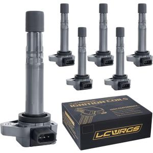 Set of 6 Ignition Coil Pack for 3.5 3.7 V6 Acura MDX Honda Ridgeline Pilot Saturn vue 2001 2002 2003 2004 2005 2006 2007 2008 2009 Coils Replaces# UF400 UF512 C1460