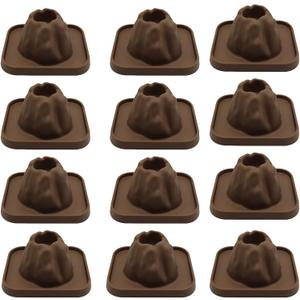 jarbins 10Pcs Volcanic Model School Figure Model Experiment for Volcano Science Kit Volcano Eruption Toy DIY Demonstration Props