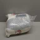 Pain Relief Cervical Pillow for Neck Support,Adjustable Ergonomic Pillow Cozy Sleeping,Odorless Orthopedic Memory Foam Pillows,Contour Bed Pillow for Side Back Stomach Sleeper (Queen Size-24.8''Lx14.96''Wx5.78''H, Grey)