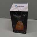 7 Inch Himalayan Salt Lamp with Dimmer Cord - Night Light Natural Crystal Rock Classic Wood Base Authentic from Pakistan