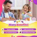 Sensory Fidget Toys Kids Adults: 3D Printed Magnetic Slider for Stress Relief- Sensory Fidget Toys for Autism Claming - Fun Small Fidgets for Adults Office Desk - Travel Essential Classroom Must Have