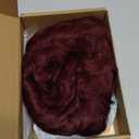 150% Density 99J Straight Wig Short Wig With Bangs Short Pixie Wigs For Women Short Pixie Cut Wig Pre Plucked Short Cut Wigs Glueless Wigs Human Hair Pre Plucked Pre Cut No Knots And No Hair Loss