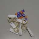 ZNYCYE 50 LED Fairy Lights with Timer,8.2Ft 8 Modes Battery Operated Fairy Lights, 6 Pack Mini Led String Lights for DIY Wedding Bedroom Mason Jar Vases Table Party Christmas Decoration (Warm White)