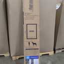 PetSafe Sliding Glass Pet Door - No-Cut DIY Install Doggy Door for Renters - Aluminum Frame - Adjustable Height 75 7/8" to 80 11/16" - Ideal for Medium Dogs Up to 40 lb - White