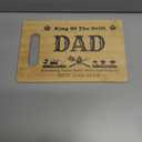 Grill Grilling Gifts for Dad, BBQ Cutting Board, King Of The Grill, Father's Day Gifts For Dad, Best Dad Ever Gift For Father