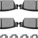 Rear Brake Pads, ECCPP 4pcs Rear Ceramic Brake Pads Kits Pads Set fit for Cadillac Escalade ESV EXT, for Chevy Avalanche Suburban Silverado, for GMC Sierra Yukon D1194-8312
