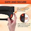 FIXFANS Pressure Washer Gun and Hose Kit, Replacement Pressure Washer Extension Wand Compatible with Some of Portland Husky Black Decker Ford Pulsar ShopForce Taskforce Powerwasher Taskmaster