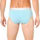 Jack Adams Men's Jack Adams Natural Fit Modal Brief (Blue, M)