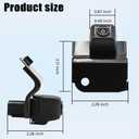 Rear View Backup Camera Compatible with Toyota FJ Cruiser 2009-2014 Parking Assist Camera Replaces OE Number 8679035040 86790-35040