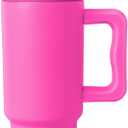 Simple Modern Kids 24 oz Tumbler with Handle and Silicone Straw Lid | Spill Proof and Leak Resistant | Reusable Stainless Steel Bottle | Gift for Kids Boys Girls | Trek Collection | Raspberry Vibes