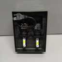 𝖧𝟦/𝟫𝟢𝟢𝟥 Bulbs 6500K Cool White, Backup Plug-N-Play with Cooling Fan Waterproof Off Road Lights, Pack of 2