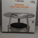 Solo Stove Bonfire Heat Deflector - Enhance Warmth and Comfort for Your Fire Pit - Durable 304 Stainless Steel - Maximizes Heat Radius - Long-Lasting Camping Essentials, 7 lbs