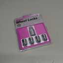 McGard 24157 Chrome Wheel Lock Set, Cone Seat, M12x1.5 Thread, 13/16 Key Hex