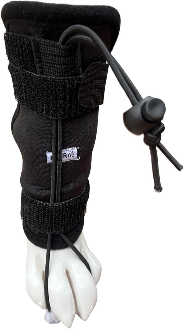 Labra Dog Canine Knuckling Corrector Toe Dragging Brace Wrap for Front or Rear Back Leg Paw