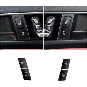 Door Lock Unlock Switch Cap, Left Right Door Panel Lock-Unlocking Button Replacement for Mercedes Benz W204 W212 W166 W117 ML CLA GLK GL CLS Driver Passenger Side B C E Class 2049058402