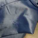 Ekouaer Womens Silky Satin Pajamas Set Short Sleeve Button Down Sleepwear 2 Piece Lounge Set Pj Set (X-Large, Blue)