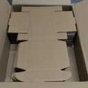 5x5x1.5 inch White Shipping Boxes 50 Pack, Small Corrugated Cardboard Mailer Boxes Bulk for Packaging Business Mailing Gift，Mini Mailer Boxes for Packaging Supplies Business Present