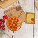 Christmas Ornament 2026  Funny Pizza Christmas Tree Ornament - Food Lover Gift for Men Women - Italian Kitchen Decor - Chef Ornaments - Cute Fast Food Holiday Decoration