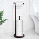 Toilet Paper Holder Stand, Toilet Paper Storage Standing, Standing Toilet Paper Stand, Standing Toilets Paper Holder with Storage, Bathroom ToiletPaper Roll Stand