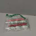 Nuanchu 4 Pcs Twisted Taper Candles Wax Unscented Smokeless Spiral Swirl Candlesticks for Wedding Holiday Dinner Party Home Decorations(7.87 Inch,Pure,Valentines Color)